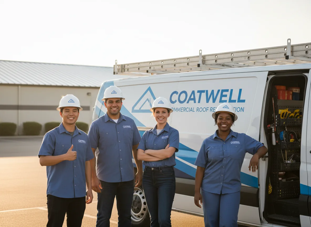 Commercial roof coating company in Ririe, ID